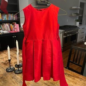Vintage silk Oscar de la Renta girls dress